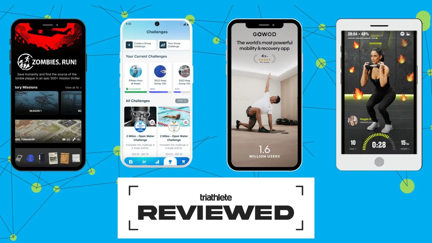 Хотите развлечься во время тренировок? Эти приложения помогут превратить триатлон в игру.