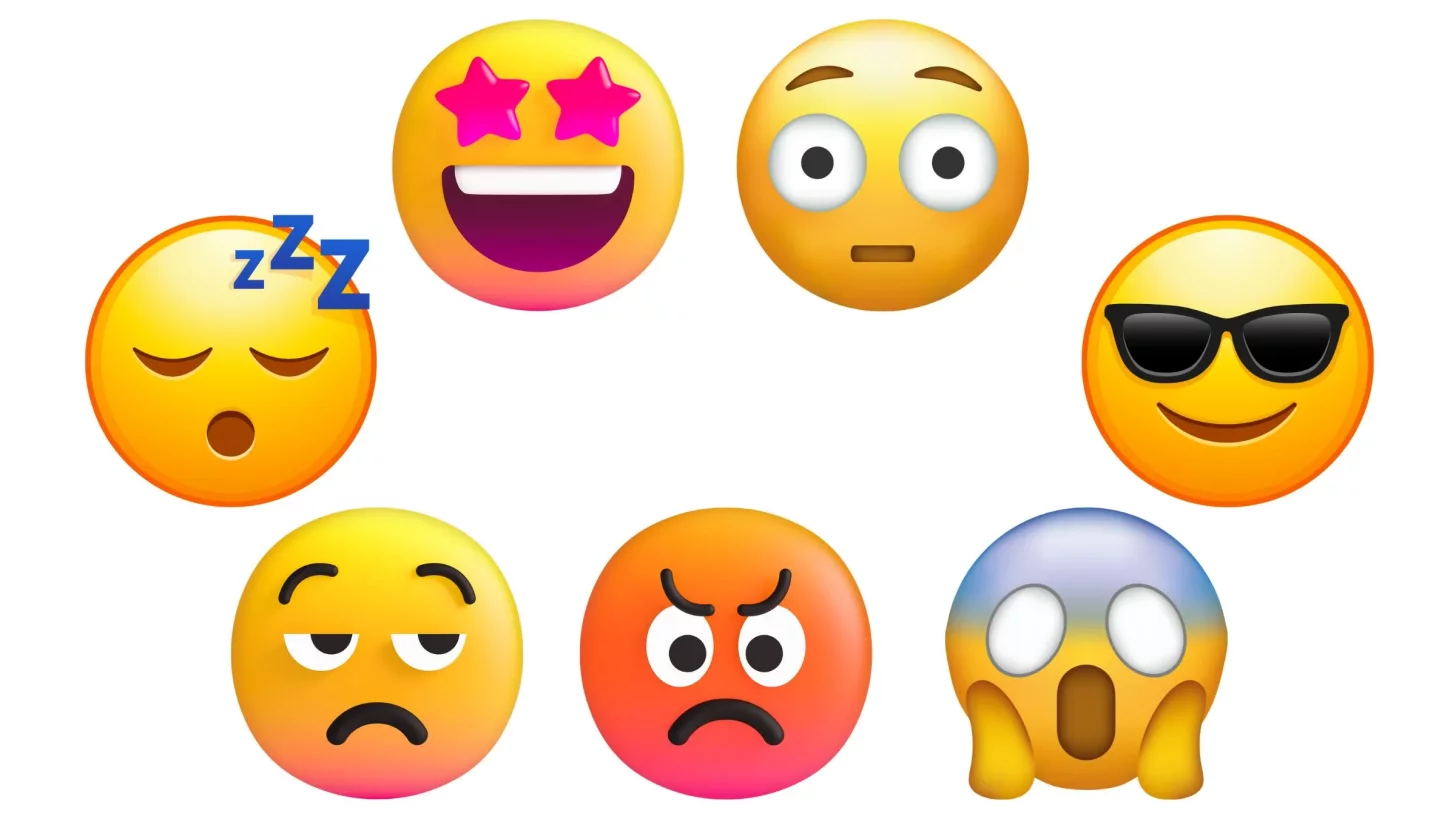 Семь эмодзи, изображающих различные типы личностей триатлонистов во время недели снижения нагрузки.