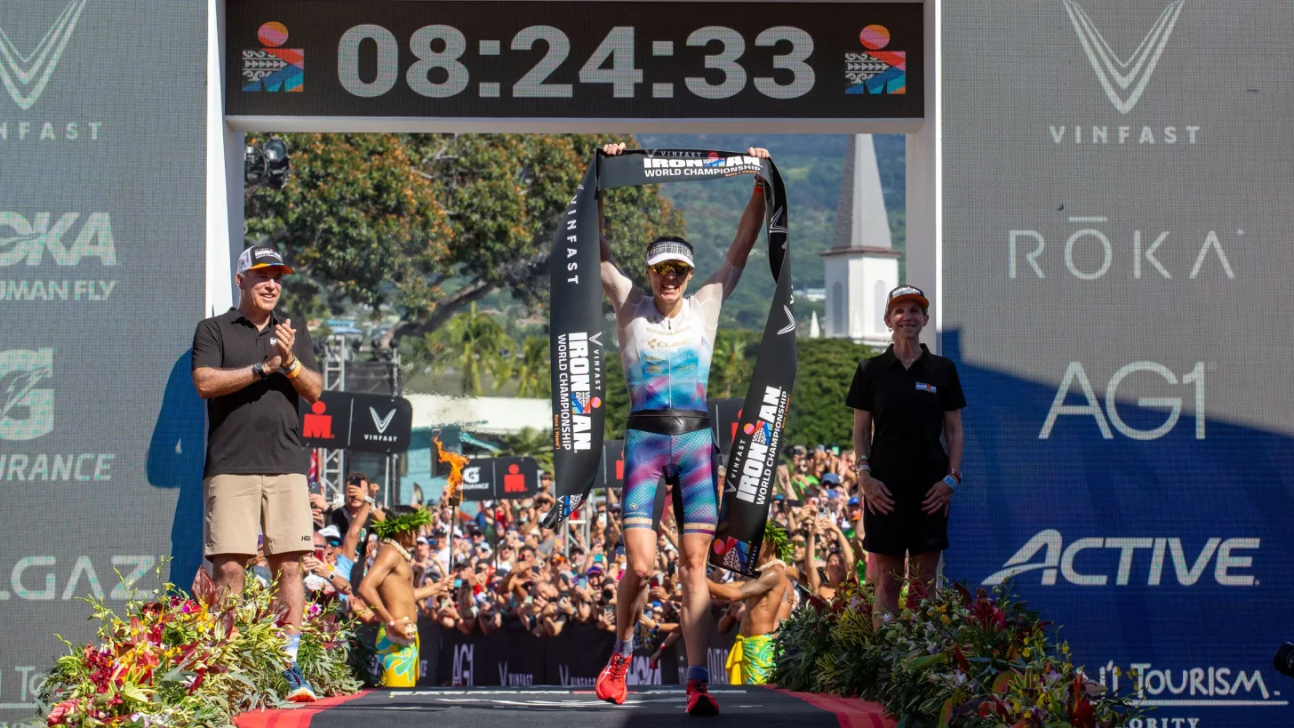 Люси Чарльз-Барклай выигрывает чемпионат мира Ironman 2023